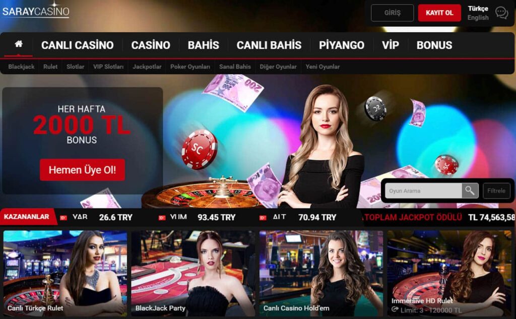 Saray Casino Giris Guncel Adresi Nedir